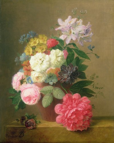 Still Life of Flowers by Arnoldus Bloemers